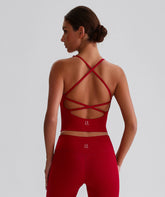 EcoLuxe Cross Back Vest ELWX028-R - LomanRay Active